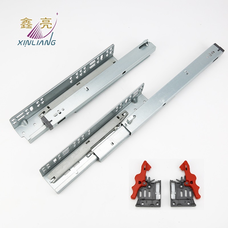 Hardware do gabinete destacável push aberto corrediça oculta China fábrica taxa de atacado competitiva